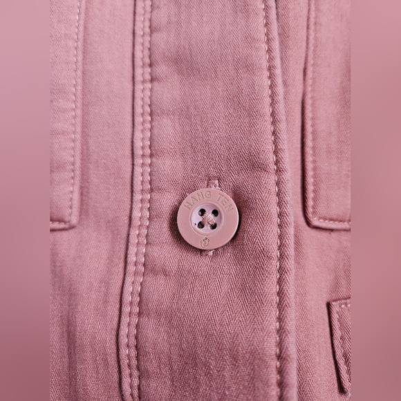 Hang Ten Fleece Interior Women's Utility Jacket in Copper/Orange, Size Medium - Picture 10 of 14